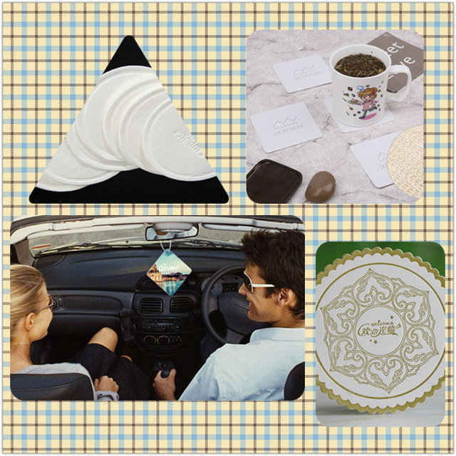 Good Stiffiness White Coaster Absorbent Paper Of 225gsm to 325gsm