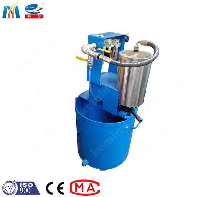 30 L / min Pneumatic Mixer Grout Pump Cement Grouting Slurry Pump Mixing Barrel
