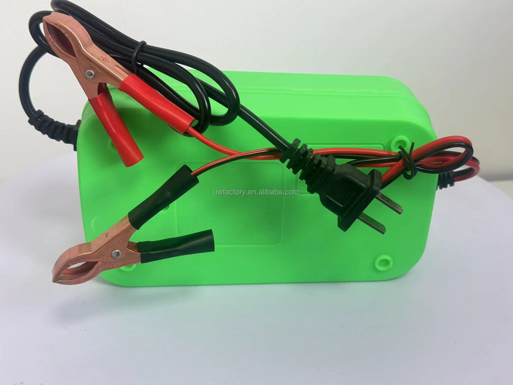 Connector Protection and OCP Protection 12V6a 8a Pulse Repair Smart Fast Charger for Lead-Acid Battery Car Motorcycle