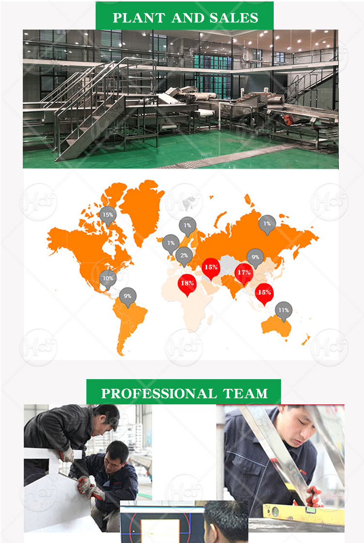 popular potato finger chips making machine half fried french fries machine frozen production line manufacturer