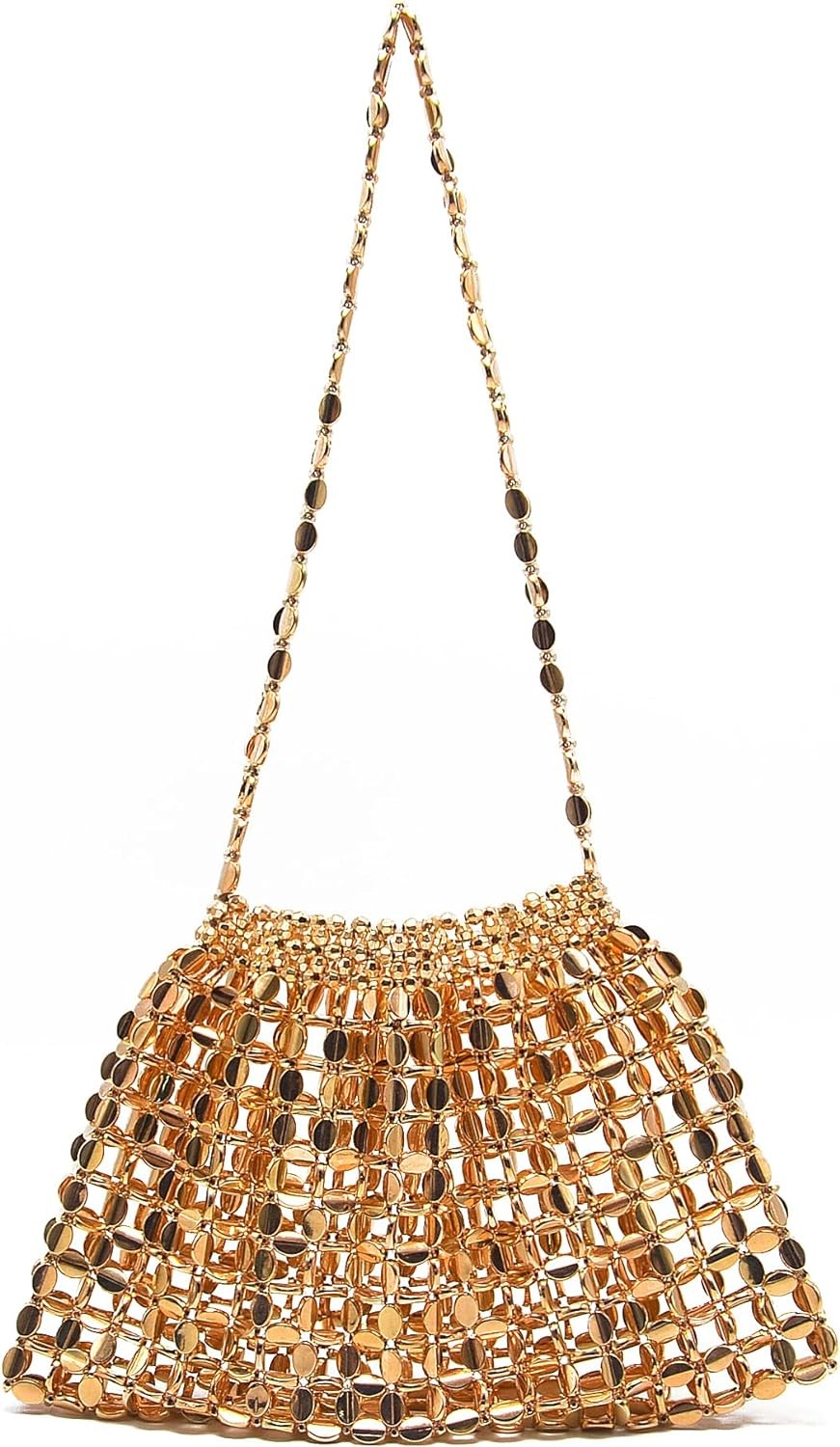 MIUCO BEADED EVENING BAG VINTAGE PURSE ELEGANT DINNER CLUTCH BAG FORMAL 1920S ACCESSORIES FOR WOMEN HANDBAG