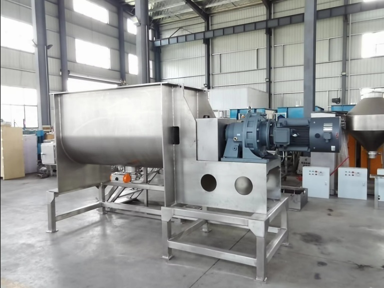 Double Shaft Farm Mushroom Compost Substrate Dry Mix 200L Fertilizer Mixer
