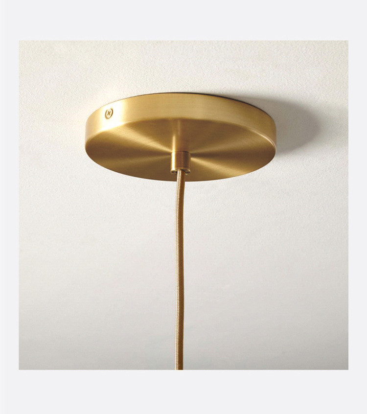 Modern LED Hanging Lamps Gold Home Decoration Pendant Lights Glass Lights(WH-GP-101)
