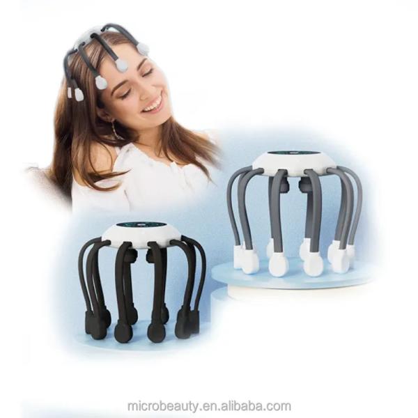 Quality 5W Octopus Head Scalp Massager Vibration For Relaxing Stress Relax Headaches for sale