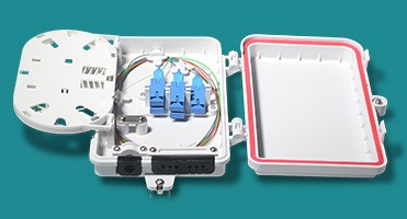 Indoor Wall Mount Distribution Box 4 Core For FDB Fiber Optic Cable ODM