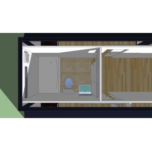 Lightweight Expandable Container House Unique Style With Bedroom / Toilet