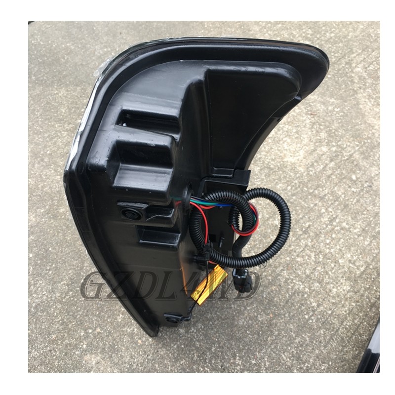 Red Or Smoked Black Color 4x4 Driving Lights Car Tail Lights For Isuzu Dmax 2012-2019