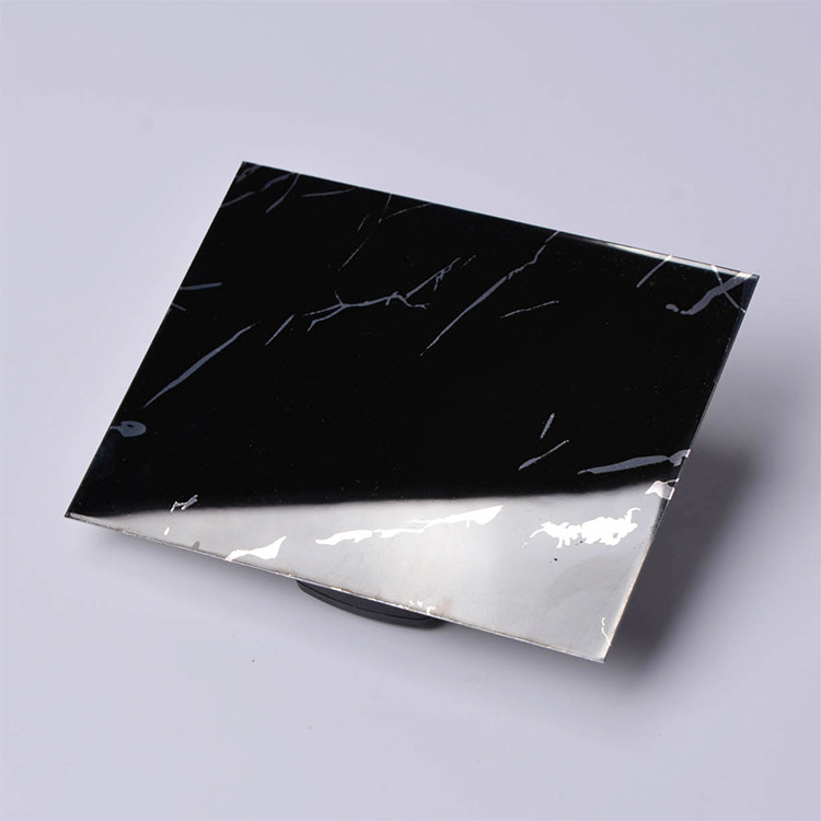316 Etched Stainless Steel Sheet Plain 600mm - 1500mm Luxury Art Pattern Mirror