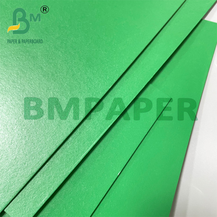 1.2mm 1.5mm Green Color Laminated Grey Back Board For Jewelry Box
