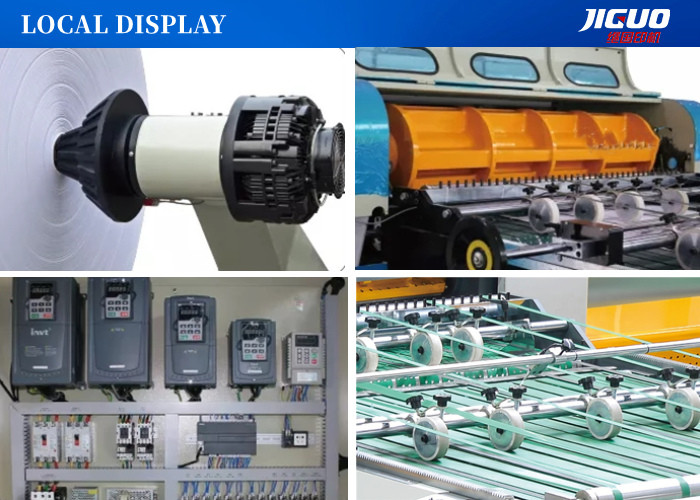 High Speed Paper Roll Cutter 1400mm Width Paper Roll To Roll Cutting Machine