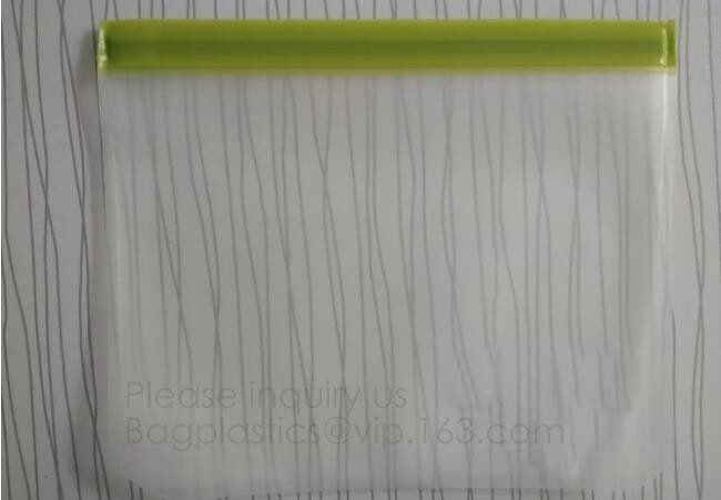 Reusable Silicone Food Storage Bag Washable Silicone Fresh Bag for Fruits Vegetables Meat Preservation bagplastics bagea