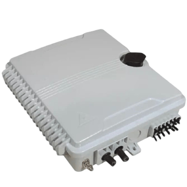 Fiber Optic Terminal Box 12Port SC/LC/ST/FC IP-66 UPC/APC Light Gray FTTH