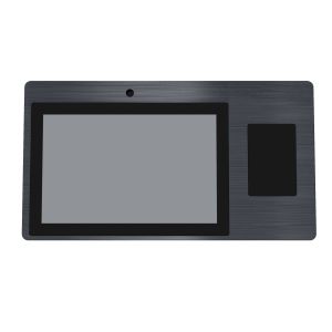 10.1 terminals all-in-one solution touch panel PC with NFC RFID card reader built-in Web camera for door entrance attendance management
