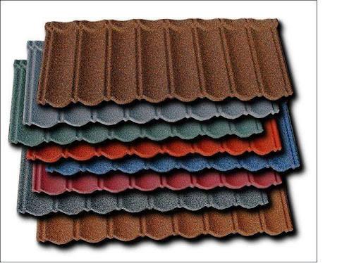 50 years Colored Stone Coated Metal Tiles Bond Tile Building Materials Steel