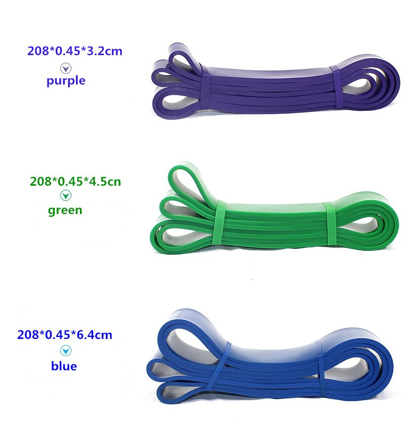 Latex 2.08m 35lb Heavy Ankle Tube Resistance Bands For Arms Legs Training