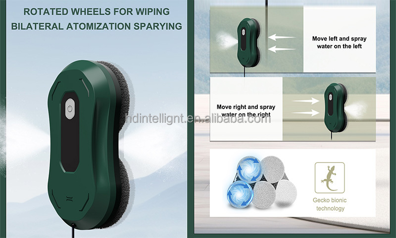 65dB Winbot Robotic Window Cleaner OEM ODM Automatic Window Washer For Buildings