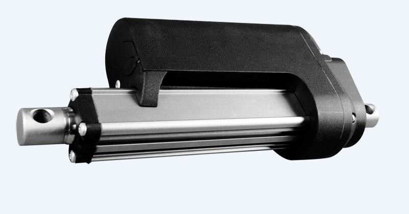 48 Volt Mini 100 Lb Linear Actuator Rod Style Actuator With Mounting Bracket