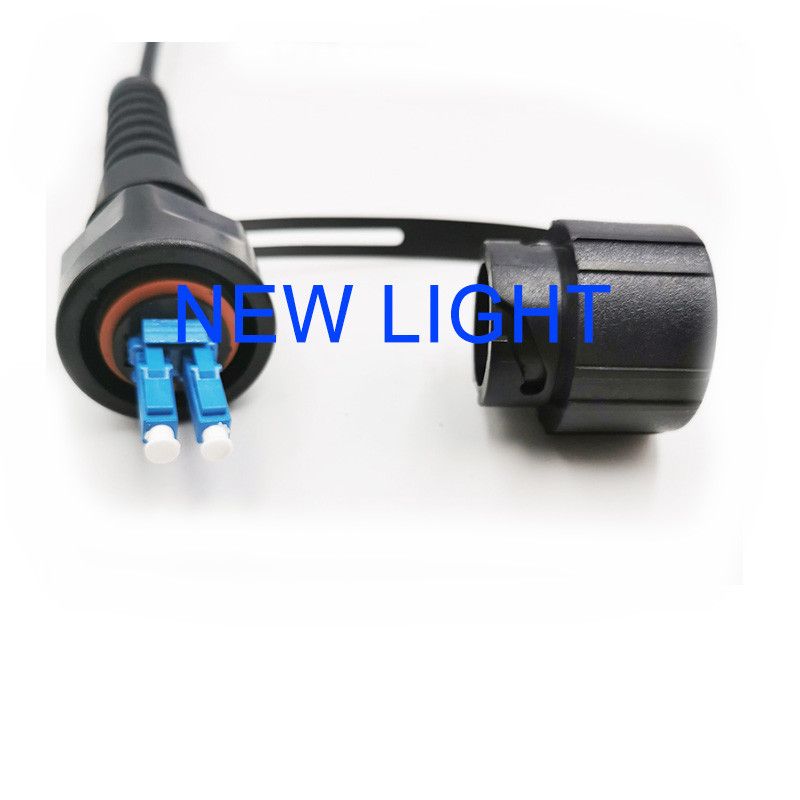 CPRI FTTA Fiber Optic Patch Cable IP67 Waterproof Duplex LC Fullx Connector