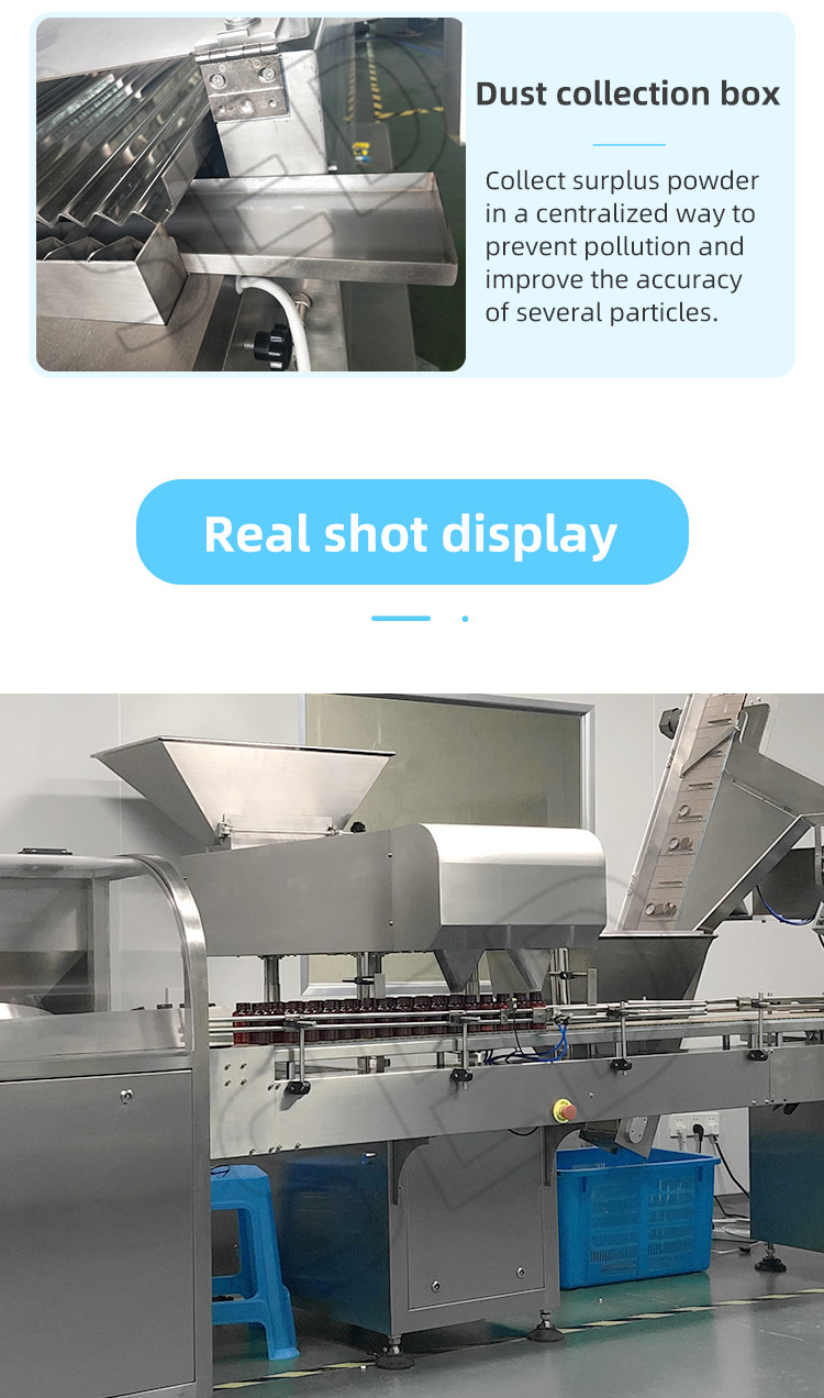 16 Passageway Capsule Counting Machine For Pharmaceutical Packaging
