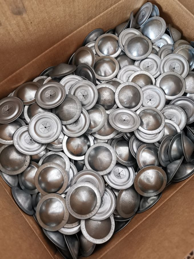 Fast Type 22mm Stainless Steel Insulation Dome Caps For Locked Lacing Anchors 2