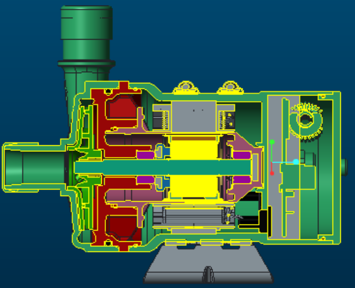 High Quality 24V BLDC Water Pump For Immersed Cooling of Data Center & Servers With Maintenance-free.