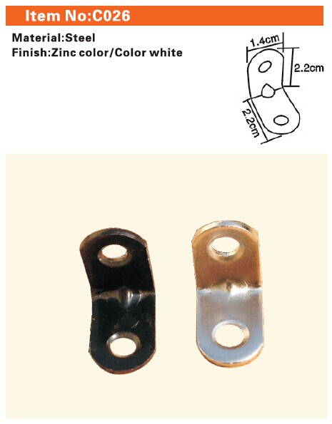 C026 Furniture connecting fittings:Steel Corner Bracket