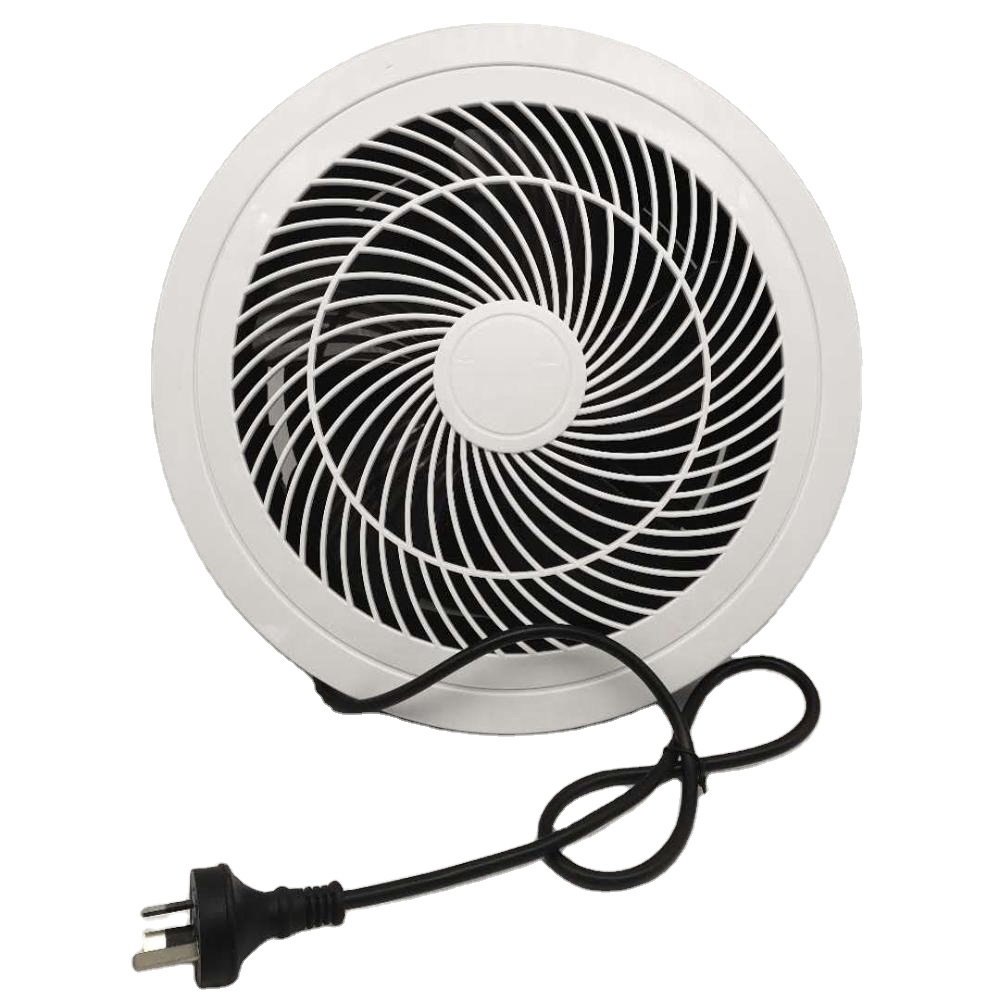 OEM ODM Plastic Silent Australian Standard Modern Ceiling Exhaust Fan For Wall Mounting