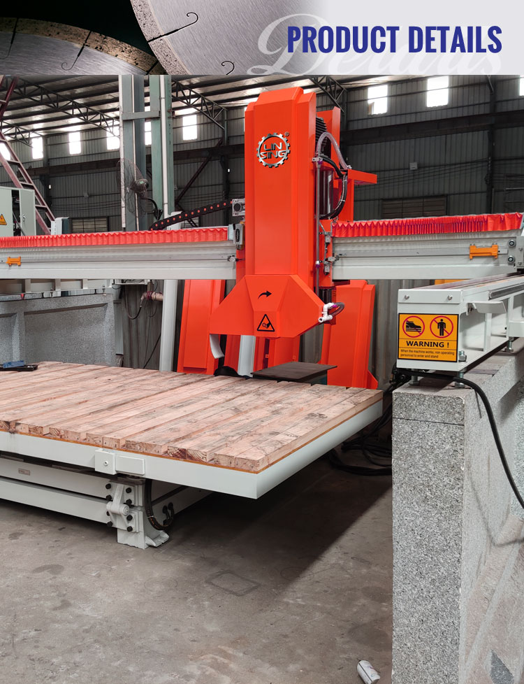 Dimond Cutter Machine for Granite Marble Limestone Cutting in Construction Works