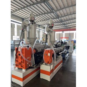 5.4m/Min Corrugated Pipe Extrusion Line Automatic Feeding Hose Pipe Manufacturin