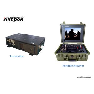 China 10km NLOS COFDM Long Range Wireless Video Transmitter For Emergency Transmission on sale
