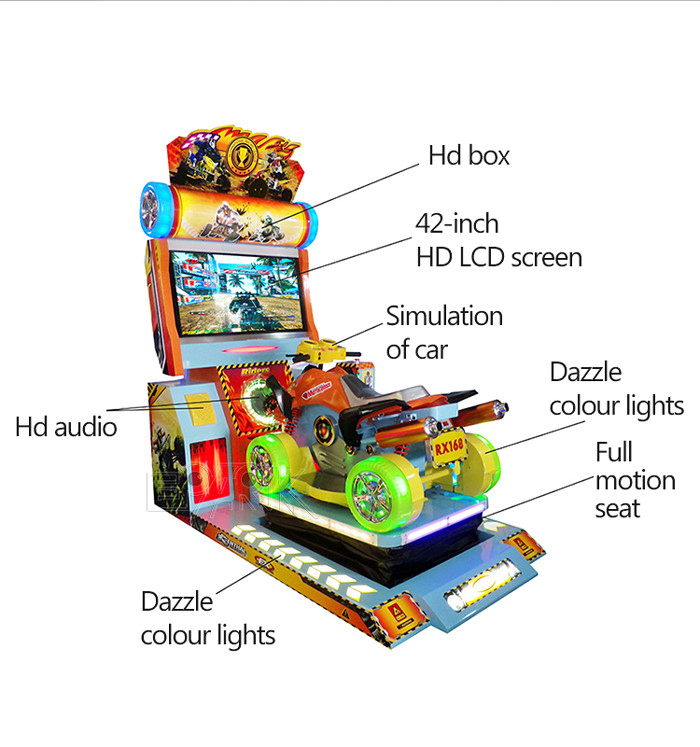 Coin Operated Vr Video Car Racing Game Machine for Kid