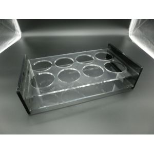 Custom Acrylic Wine Display / Perspex Bottle Holder / Lucite Wine Stand Rack