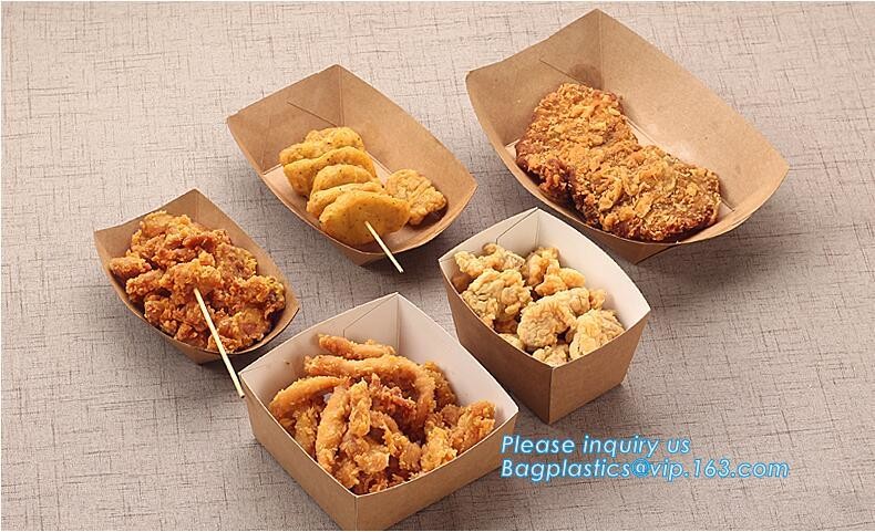 Cheap Cardboard foldable kraft paper lunch box with window,Lunch noodle fast food kraft paper box by customized logo pri