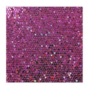 Wholesale Mesh Glitter Fabric Synthetic Artificial Faux Leather Shoes Phone