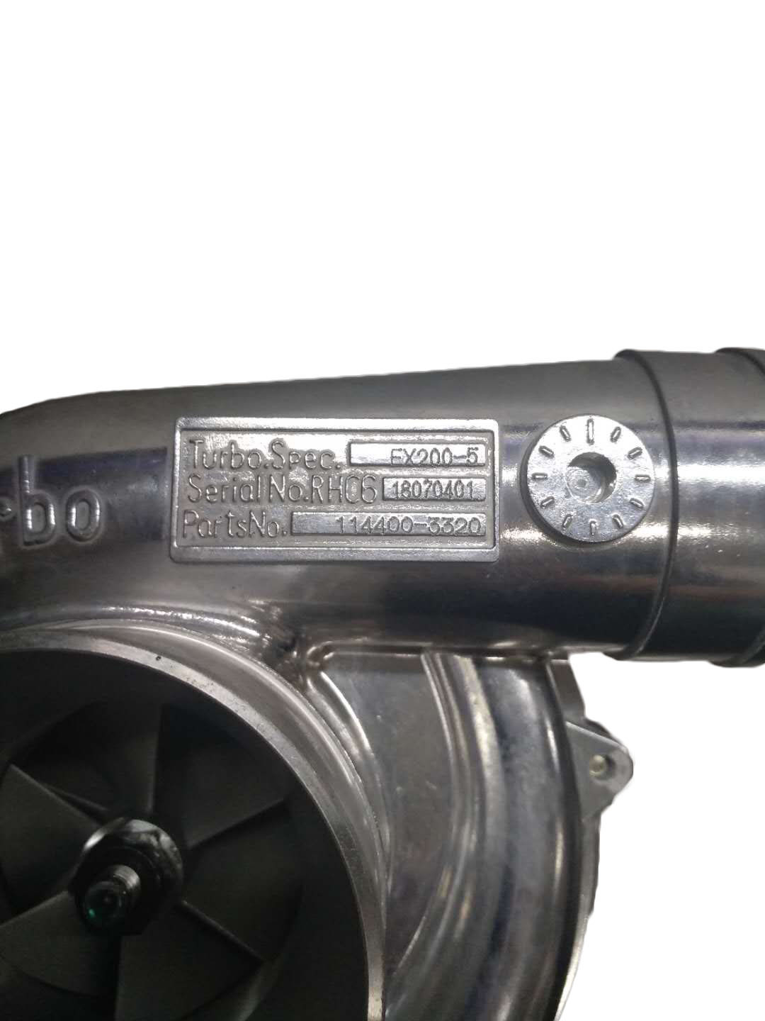 ISUZU 6BG1 Hitachi EX200-5 Supercharger Diesel Engine Spare Parts