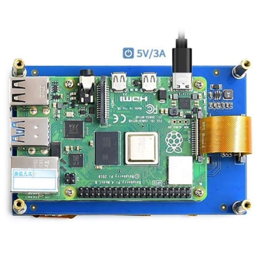 Charging Pile Display TFT 4.3 Inch HDMI Capacitive Touch TFT Screen Compatible With Raspberry Pi