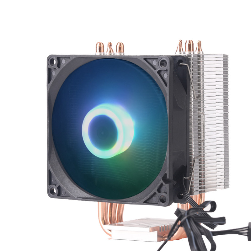 Copper Pipe Heatsink With Fans For Industrial Equipment