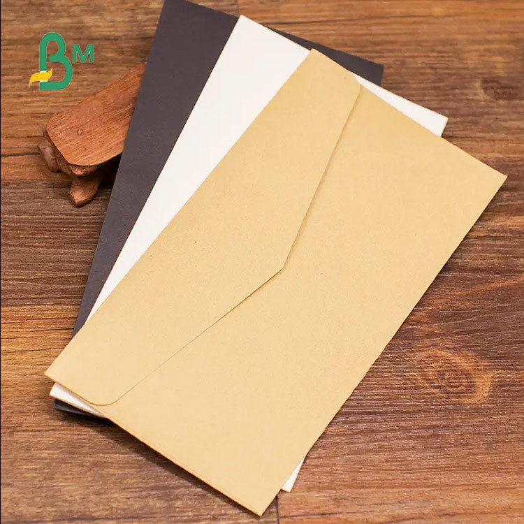 One Side Coated Glossy White Folding Box Board for Envelope 