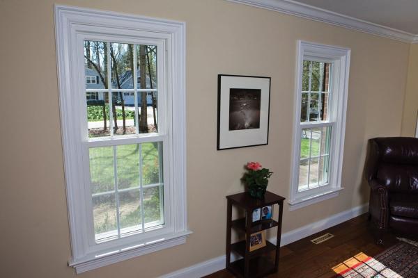 Aluminium Tempered Glass Sliding Sash Windows / Triple Glazed Commercial Grade