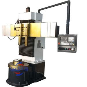 Single Column CNC Vertical Turret Milling Machine CE Standard High Rigidity