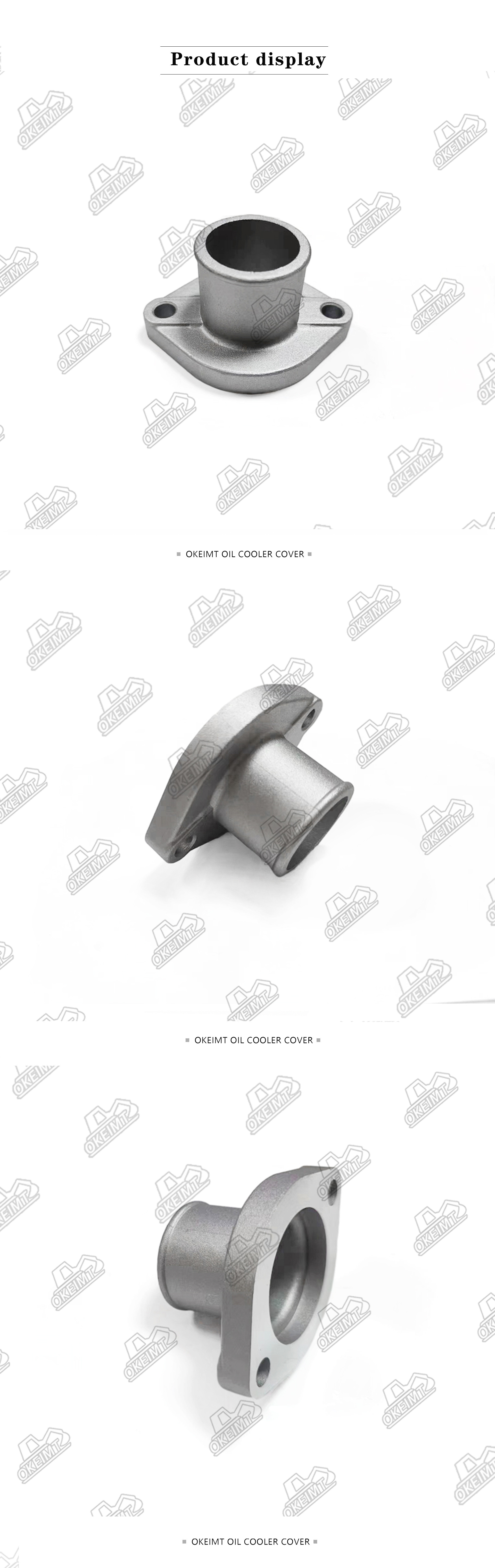 S4S F18B S6S Thermostat Cover Housing For Mitsubishi Forklift Engine 32A46-01101
