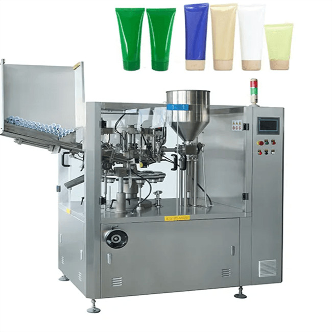 200kg Automatic Tube Filling And Sealing Machine With Air Pressure 0.4-0.6Mpa Power Supply 220V 50Hz