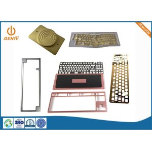 CNC Mechanical Custom Electronic Enclosures Aluminum Keyboard Model