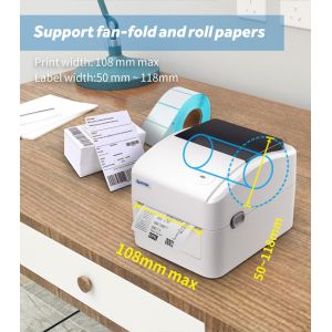 4x6 Inch Thermal Shipping Label Printer Bar Code Label Printer