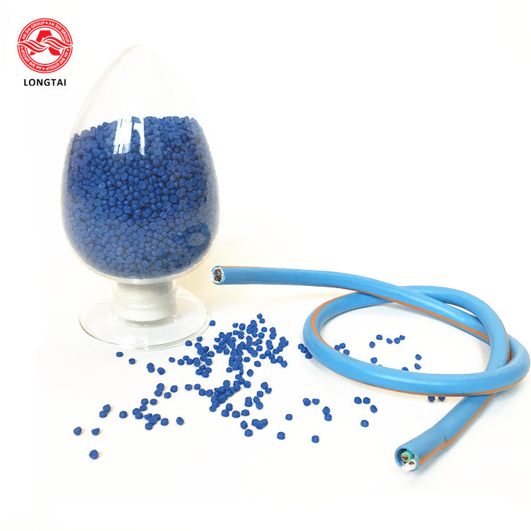 20.5MPa 70 Deg PVC Cable Compounds Wire Sheath Rohs Standard Black