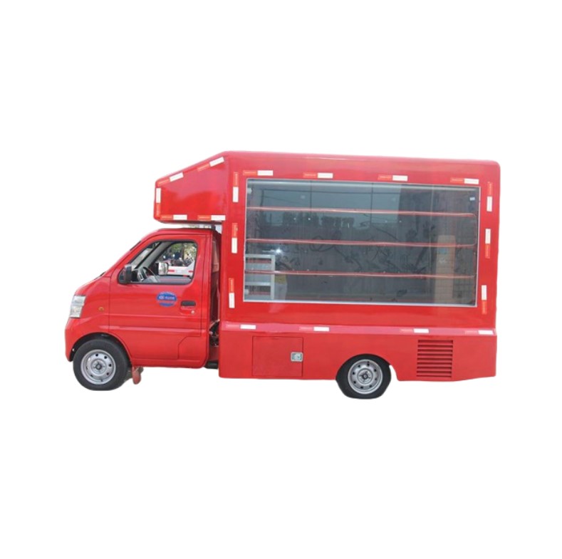 Mini Cheap Price 2ton ChangAn 5*1.96*2.59m Maximum 110km/h Announcing Advertising Truck
