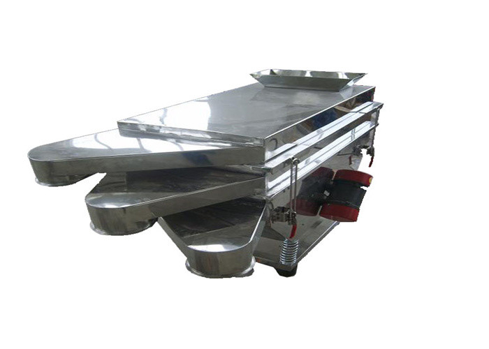 ISO9001 1-4 Layers Square Vibrating Sieve Machine For Table Salt Sugar FS Series