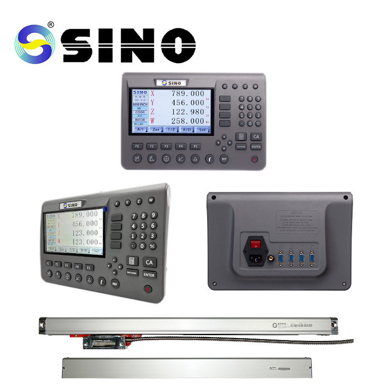 2 Axis Digital Readout DRO SINO SDS200 Digital Readout 240V Metal With Linear Encoder Scale For Grinding Machines