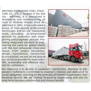 20 ft Movable Multi Modular Foldable Shipping Container Office for Modern