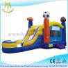 Buy cheap Hansel best quality inflatable soccer combo slide for children playing from wholesalers